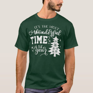 Camiseta Árboles de Navidad es el momento más maravilloso d