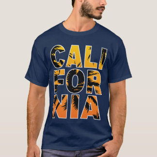 Camiseta Árboles de palmas de la Marina de California llene