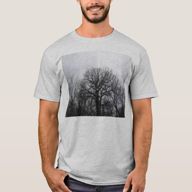 Camiseta Árboles del invierno en Thatcher. (Anverso)