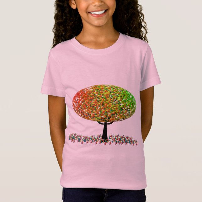 Camiseta Arboles dulces de Rainbow Jelly Bean (Anverso)