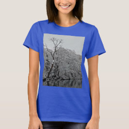 Camiseta Árboles, en el agua