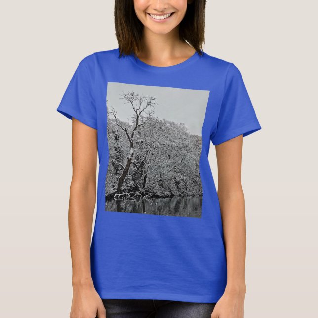 Camiseta Árboles, en el agua (Anverso)