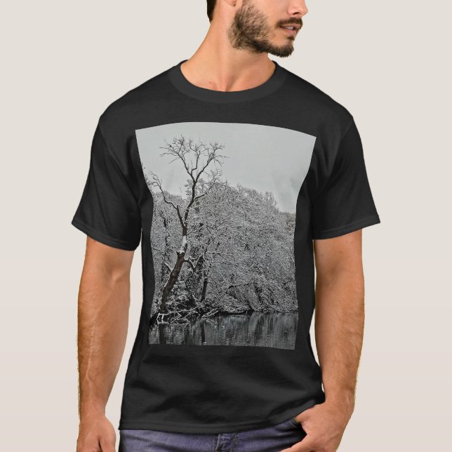 Camiseta Árboles, en el agua (Anverso)
