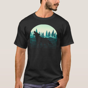 Camiseta Árboles forestales retro Naturaleza al aire libre