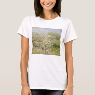 Camiseta Árboles frutales de la primavera de Claude Monet