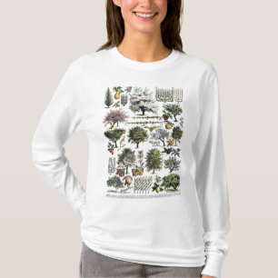 Camiseta Árboles frutales naturales Árboles frutales Prunin