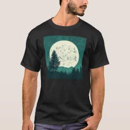 Camiseta Árboles Naturaleza silvestre Silhouette