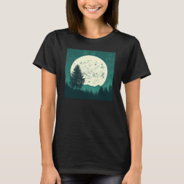 Camiseta Árboles Naturaleza silvestre Silhouette