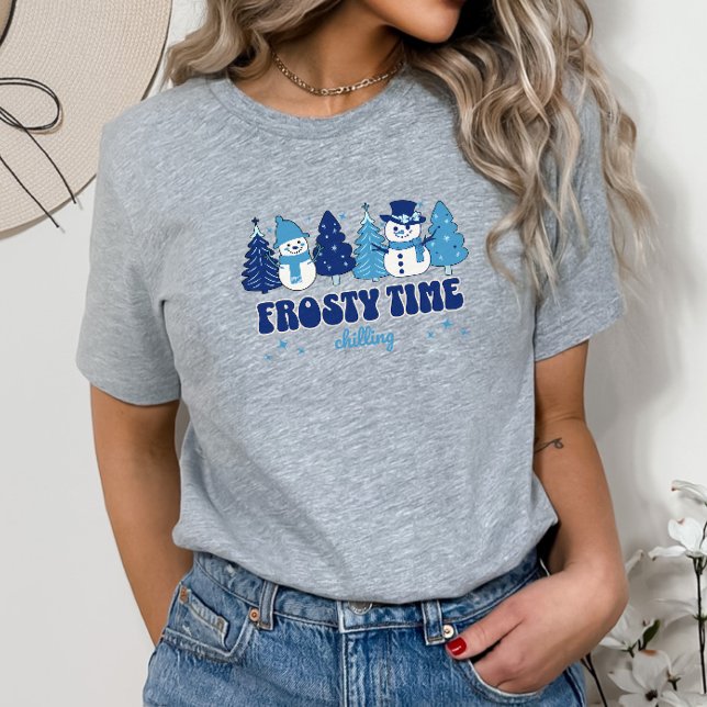 Camiseta Árboles navideños de invierno y hombres de nieve,  (Subido por el creador)