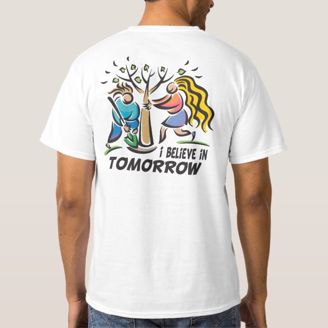 Camiseta Árboles para el mañana (Reverso)