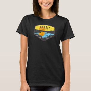 Camiseta Árboles Sunset del parque Denali Alaska