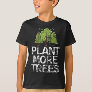 Camiseta Árboles vegetales Árboles más grandes Día del Árbo