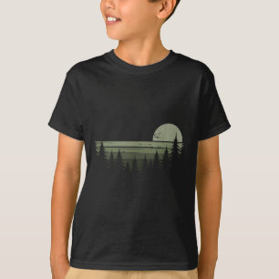 Camiseta Árboles Vida Silvestre Naturaleza Vintage Bosque S