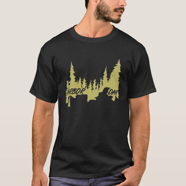 Camiseta Arbor Day wood Forrest (Anverso)