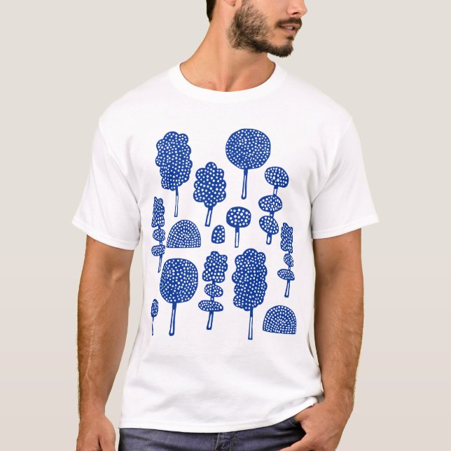 Camiseta Arboretum 230715 - Azul marino (Anverso)