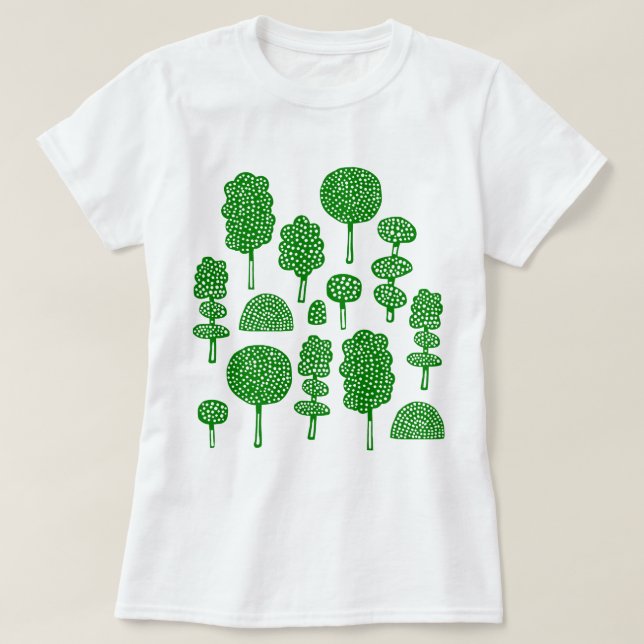 Camiseta Arboretum 230715 - Verde (Diseño del anverso)