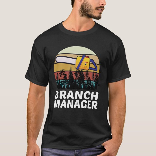 Camiseta Arboriculture Professional Tree Surgeon Branch Man (Anverso)