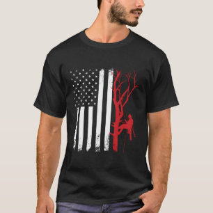 Camiseta Arborisco Bandera Americana Estadounidense Cirujan