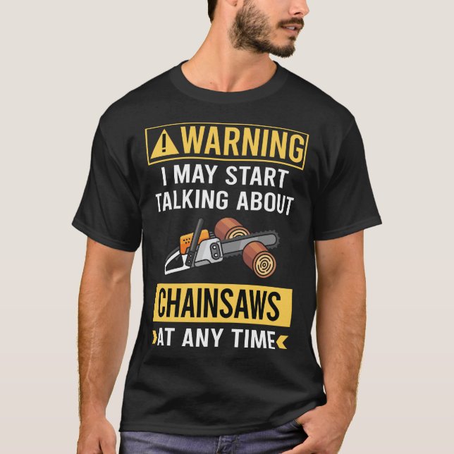 Camiseta Arborisco de Chainsaw Lumberjack Carpintero de mad (Anverso)
