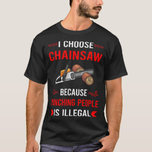 Camiseta Arborisco de Chainsaw Lumberjack Carpintero de mad
