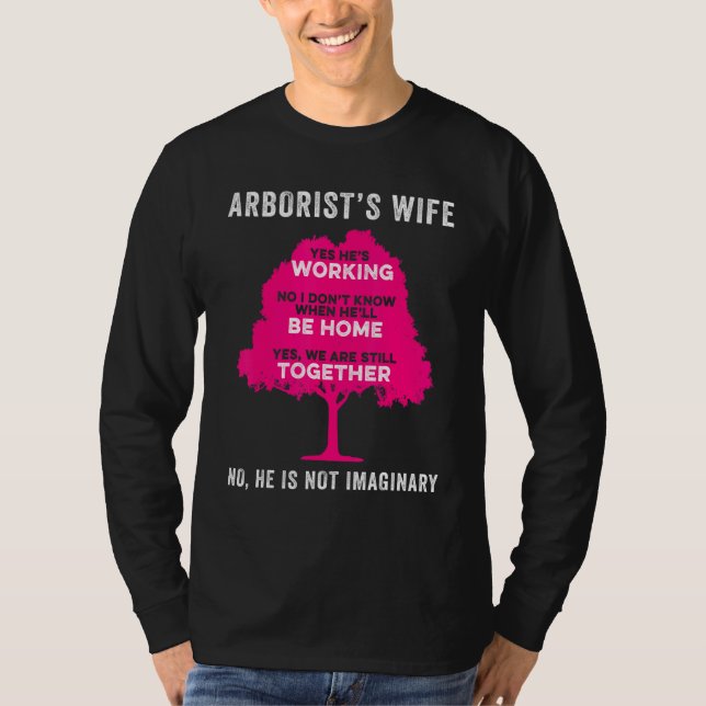Camiseta Arborisco Esposa Cirujano Arboricultor (Anverso)