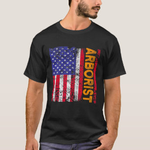 Camiseta Arborisco Usa Bandera Cirujano Arboricultor