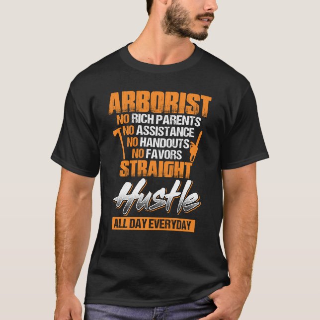 Camiseta Arborismo Gracioso Para Hombres Padre Tío Papa (Anverso)