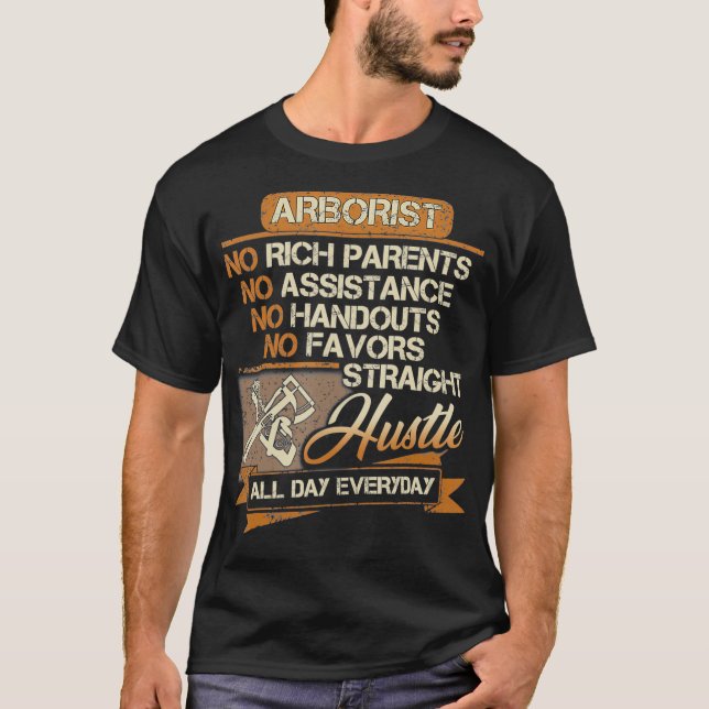 Camiseta Arborismo Gracioso Para Hombres Padre Tío Papa (Anverso)