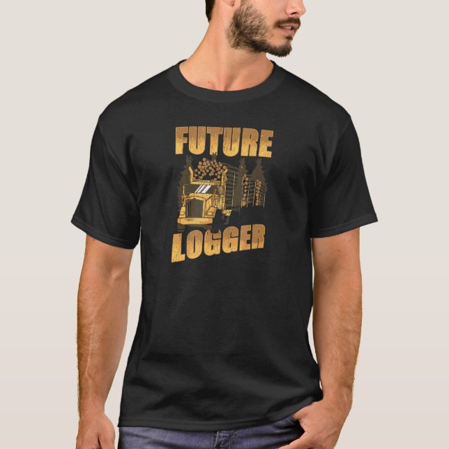 Camiseta Arborismo I Woodworker Chainsaw Logging (Anverso)