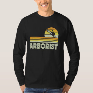 Camiseta Arborismo vintage Chainsaws Recorte