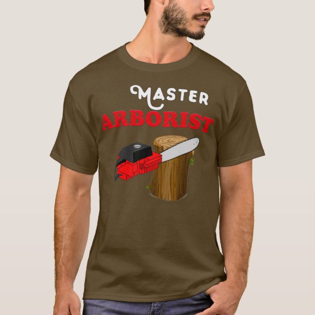Camiseta Arborist tools tree surgeon Master Expert Pro (Anverso)