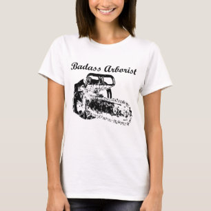 Camiseta Arborista de Badass - motosierra