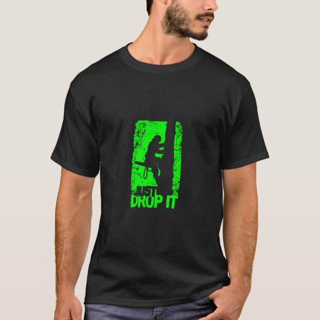Camiseta Arborista gracioso simplemente deja la idea de reg (Anverso)