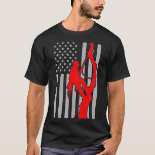Camiseta Arborista masculino afligido por Estados Unidos el