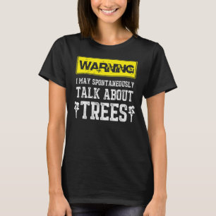 Camiseta Arborista masculino habla de leñador de árboles 1