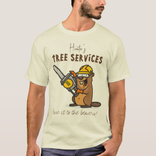 Camiseta Arboristas en el cuidado de árboles forestales en