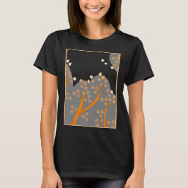 Camiseta Arbusto de otoño abstracto