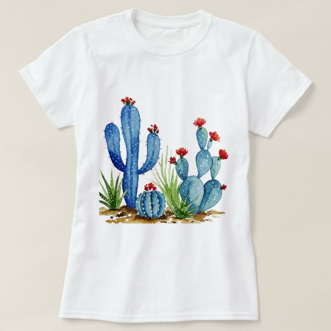 Camiseta arbusto espinoso (Diseño del anverso)