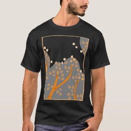 Camiseta Arbustos de Otoño Abstractos