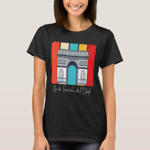 Camiseta Arc De Triomphe De Lu2019étoile En París Francia R