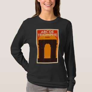 Camiseta Arc De Triomphe Paris Turista
