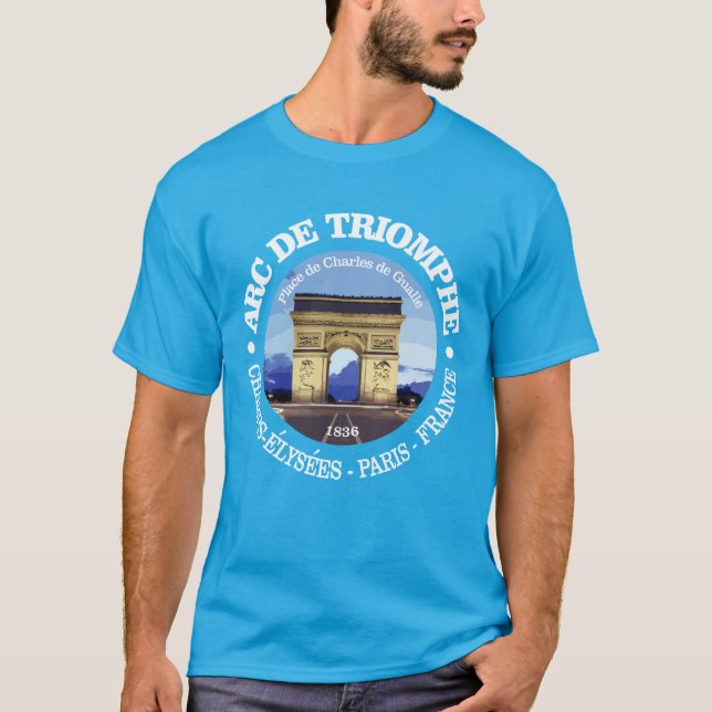 Camiseta Arc de Triomphe (rd) (Anverso)