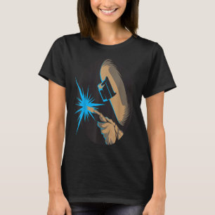 Camiseta Arc Welder Cute Novice Welders Metalizado Regalo