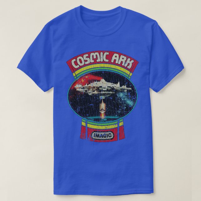 Camiseta Arca cósmica 1982 (Diseño del anverso)