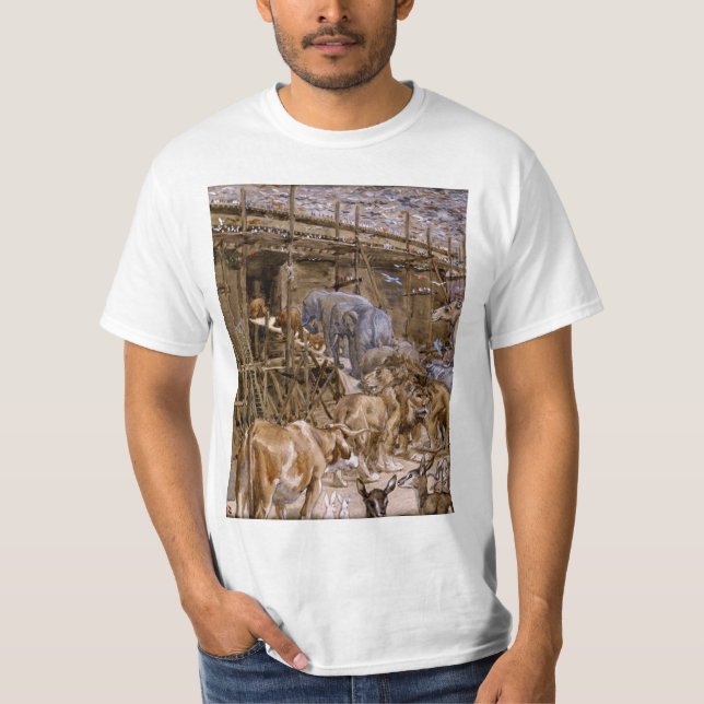 Camiseta Arca de Noah de James Tissot - Circa 1900 (Anverso)