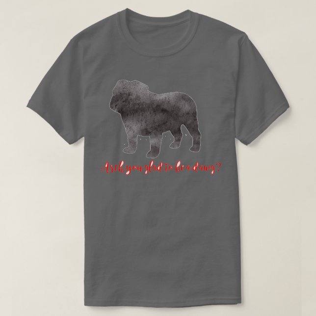 Camiseta arca te alegro de ser un dawg 1 (Diseño del anverso)