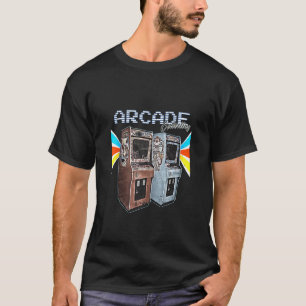Camiseta Arcade Cabinet Machine 1970 1980 1990 Video Game C