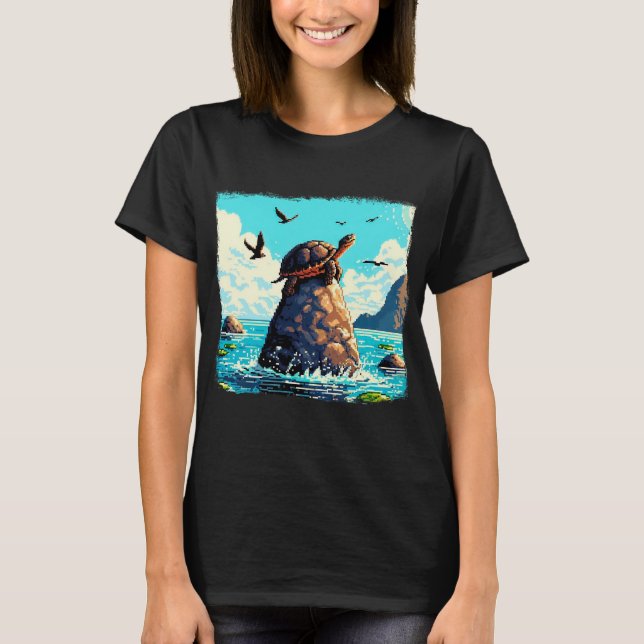 Camiseta Arcade turtle (Anverso)