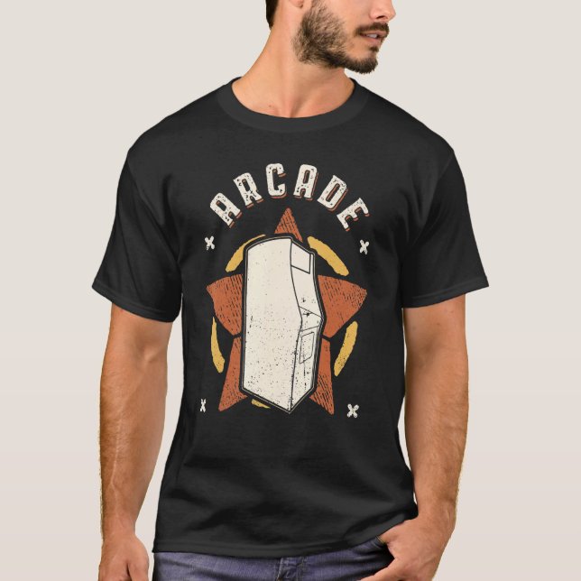 Camiseta Arcade Vintage Retro Classic (Anverso)