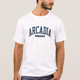 Camiseta Arcadia California CA College University Style Nav